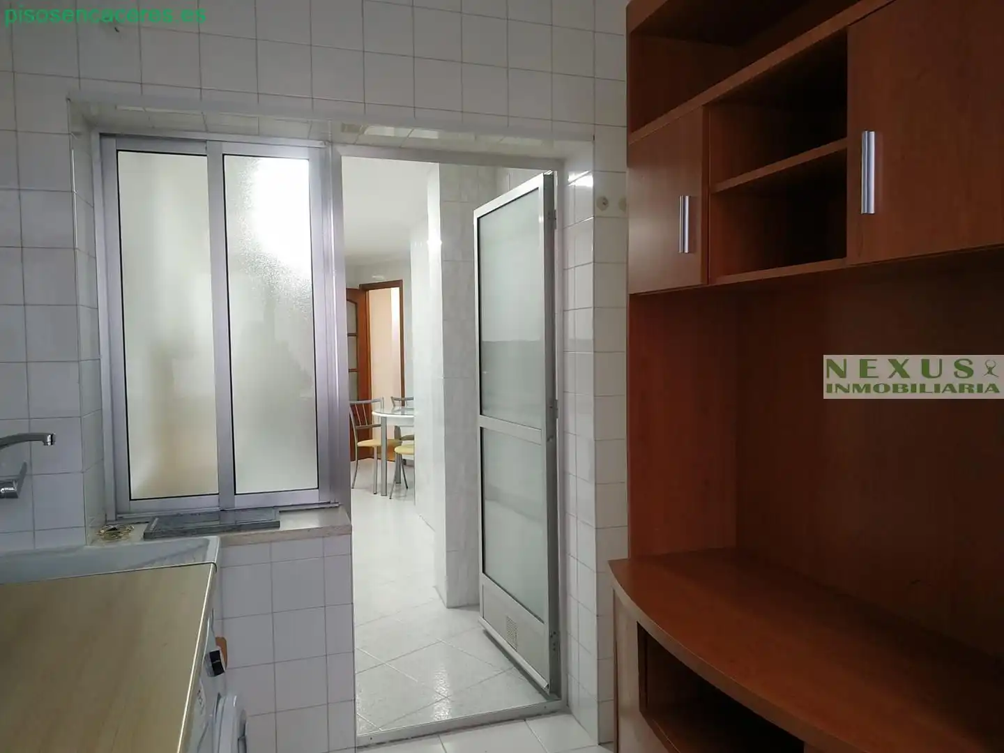 Kitchen of Flat for rent in Cáceres  with Air Conditioner and Heating