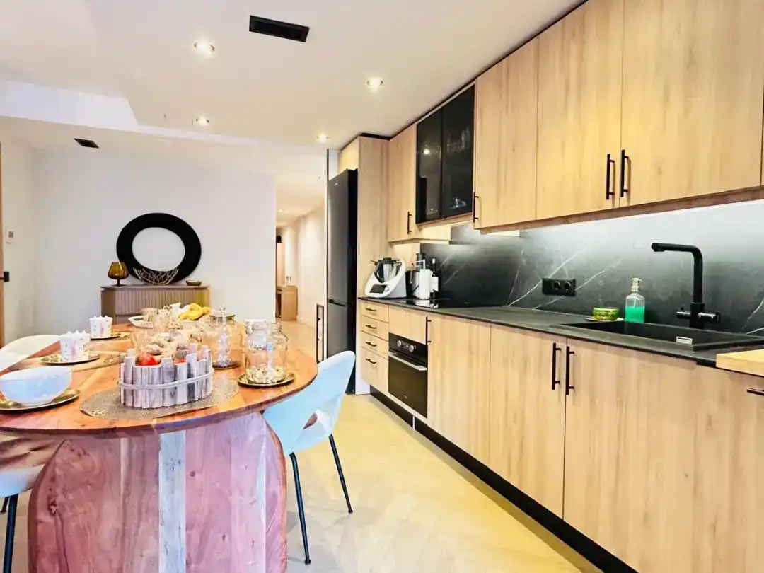 Küche von Wohnung zur Miete in Zona Papa Luna - Platja del Gurugú