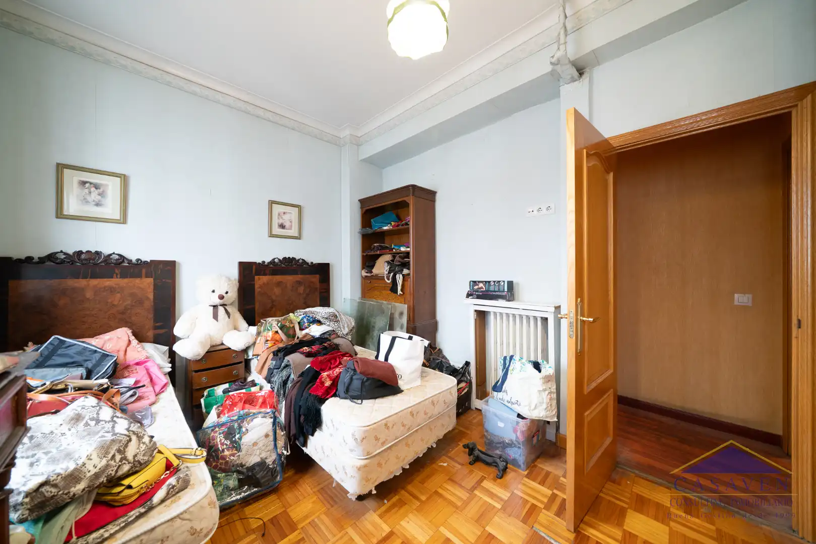 Schlafzimmer von Wohnung zum Verkauf in Madrid mit Heizung