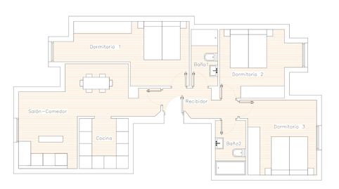 Foto 2 de Piso en venta en Hedegile Kalea, Casco Viejo, Vitoria - Gasteiz