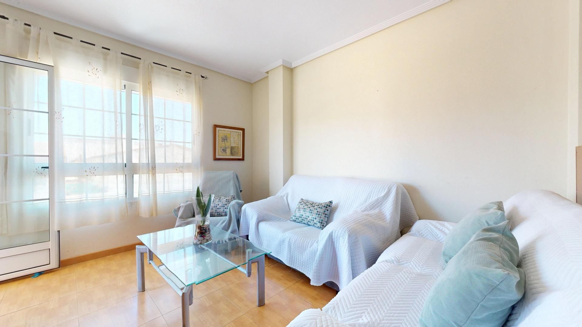 Living room of Apartment for sale in Los Alcázares  with Air Conditioner, Heating and Terrace