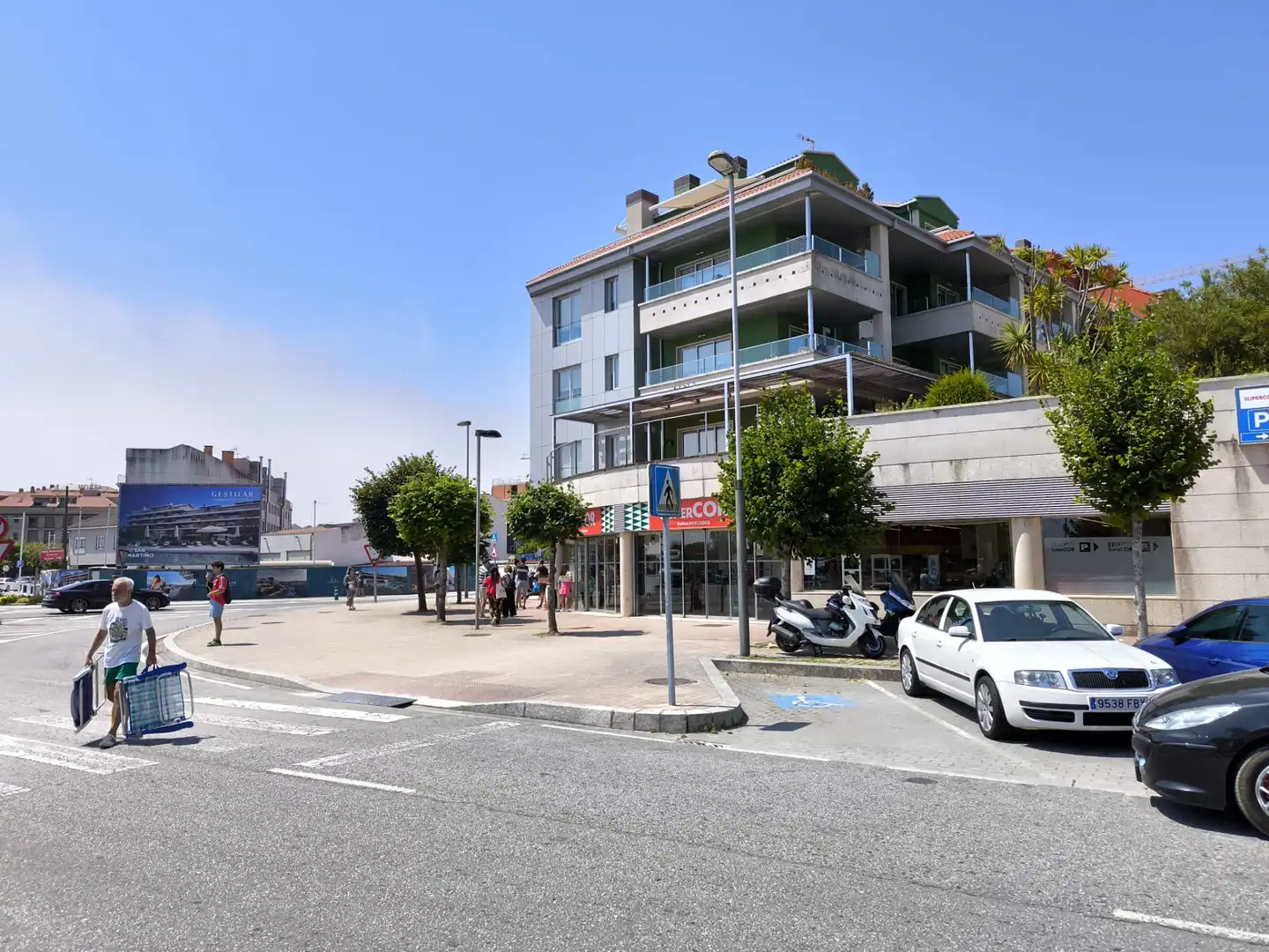 Exterior view of Flat for sale in Sanxenxo  with Heating, Parquet flooring and Terrace