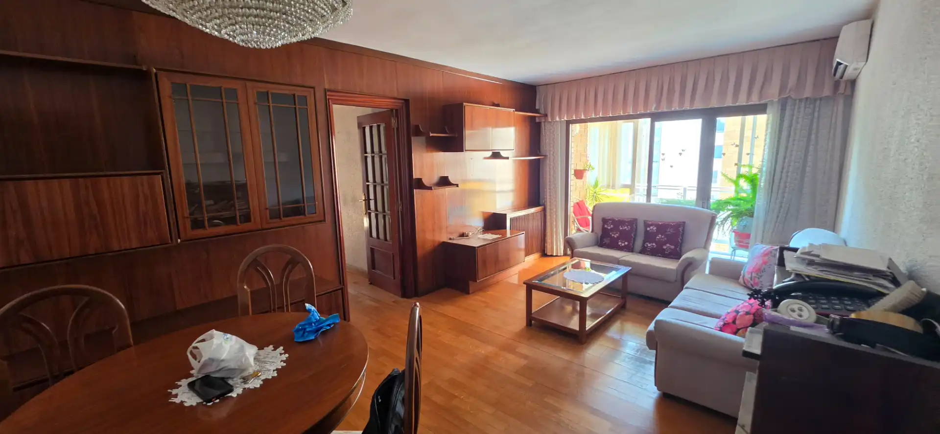 Sala d'estar de Pis en venda en Zaragoza amb Aire condicionat, Calefacció i Jardí privat
