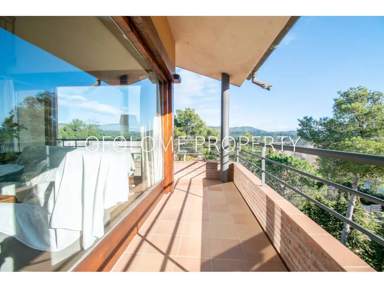 Terrassa de Casa o xalet en venda en Sant Llorenç Savall amb Aire condicionat, Calefacció i Jardí privat