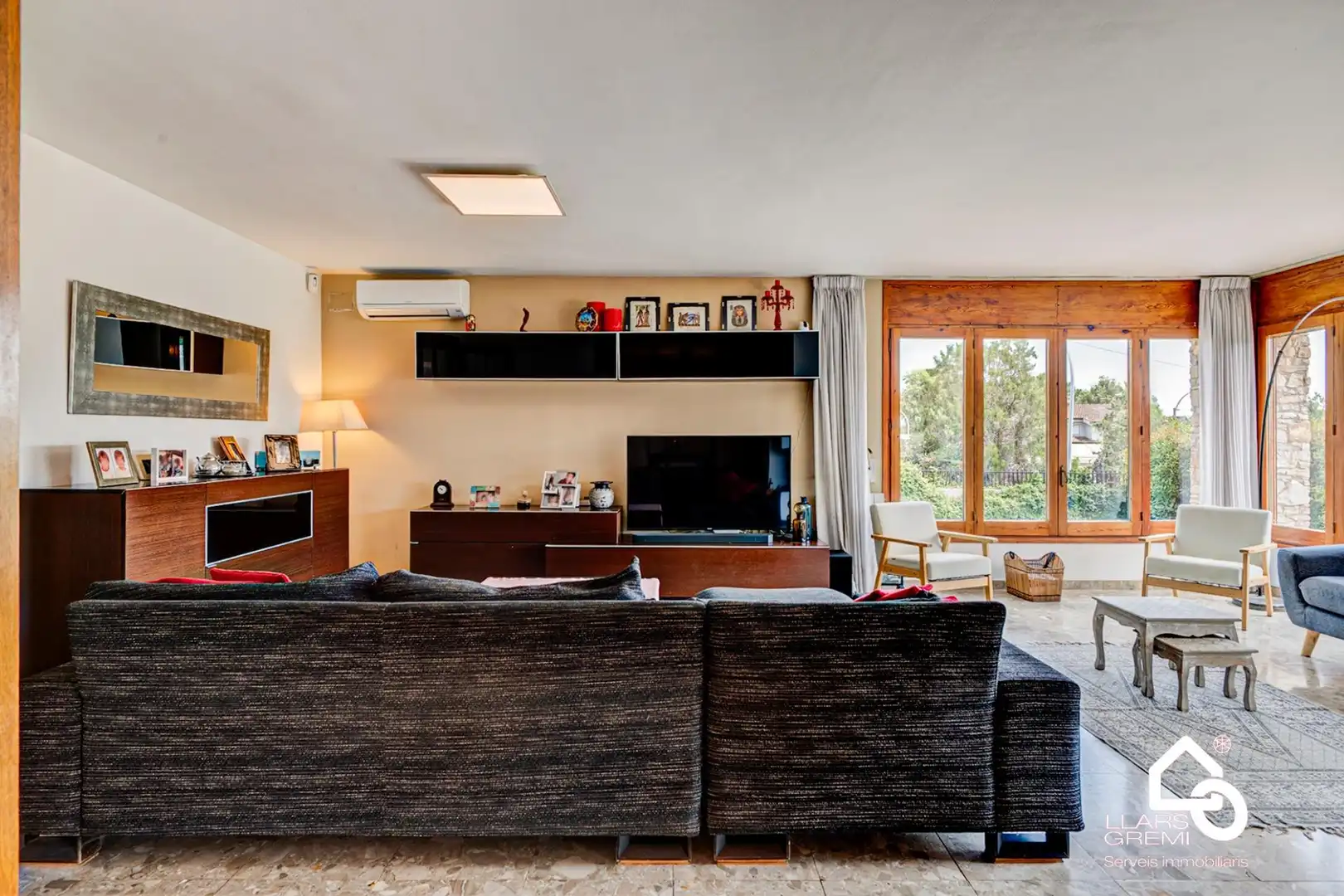 Sala de estar de Casa o chalet en venta en Igualada con Calefacción, Jardín privado y Terraza