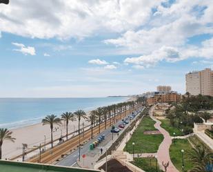 Vista exterior de Apartament de lloguer en El Campello amb Terrassa, Moblat i Piscina comunitària