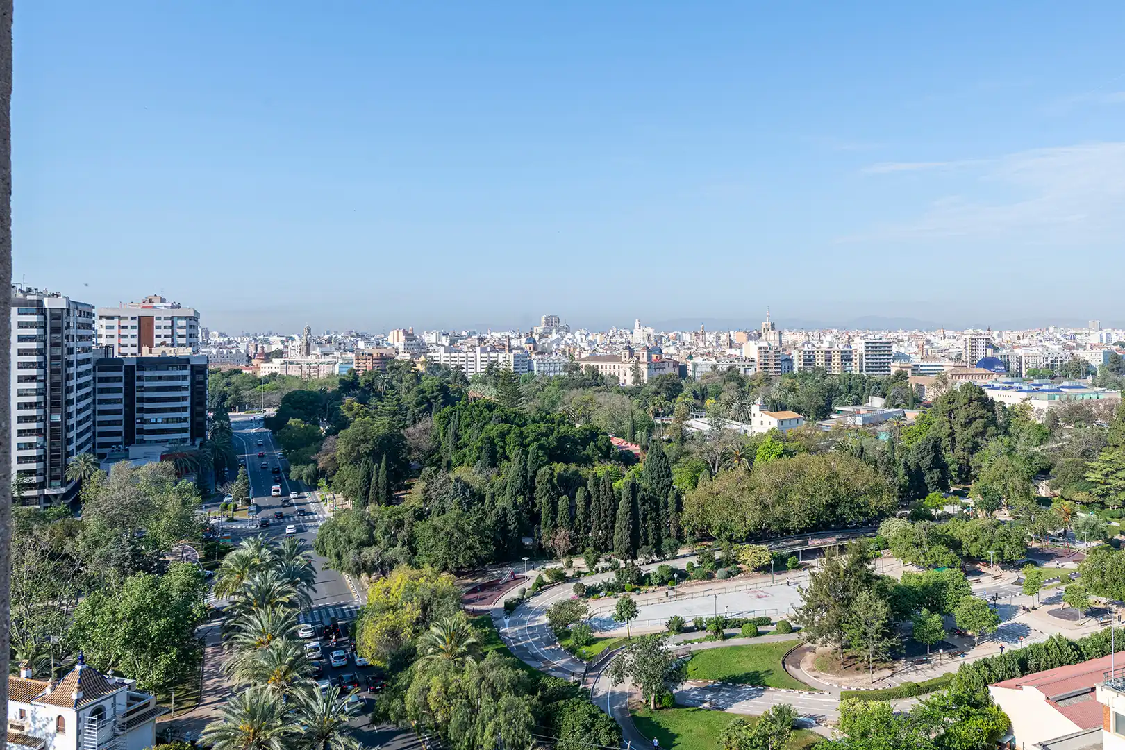 Vista exterior de Pis de lloguer en Valencia amb Aire condicionat, Calefacció i Jardí privat