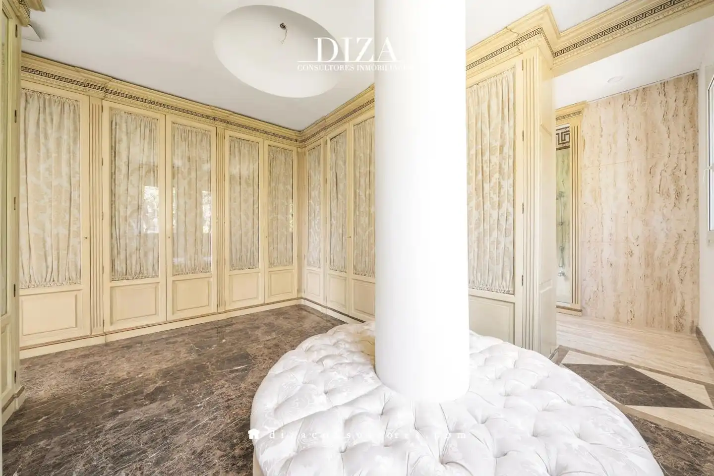 Bedroom of Houses for rent in Madrid  with Air Conditioner, Heating and Private garden