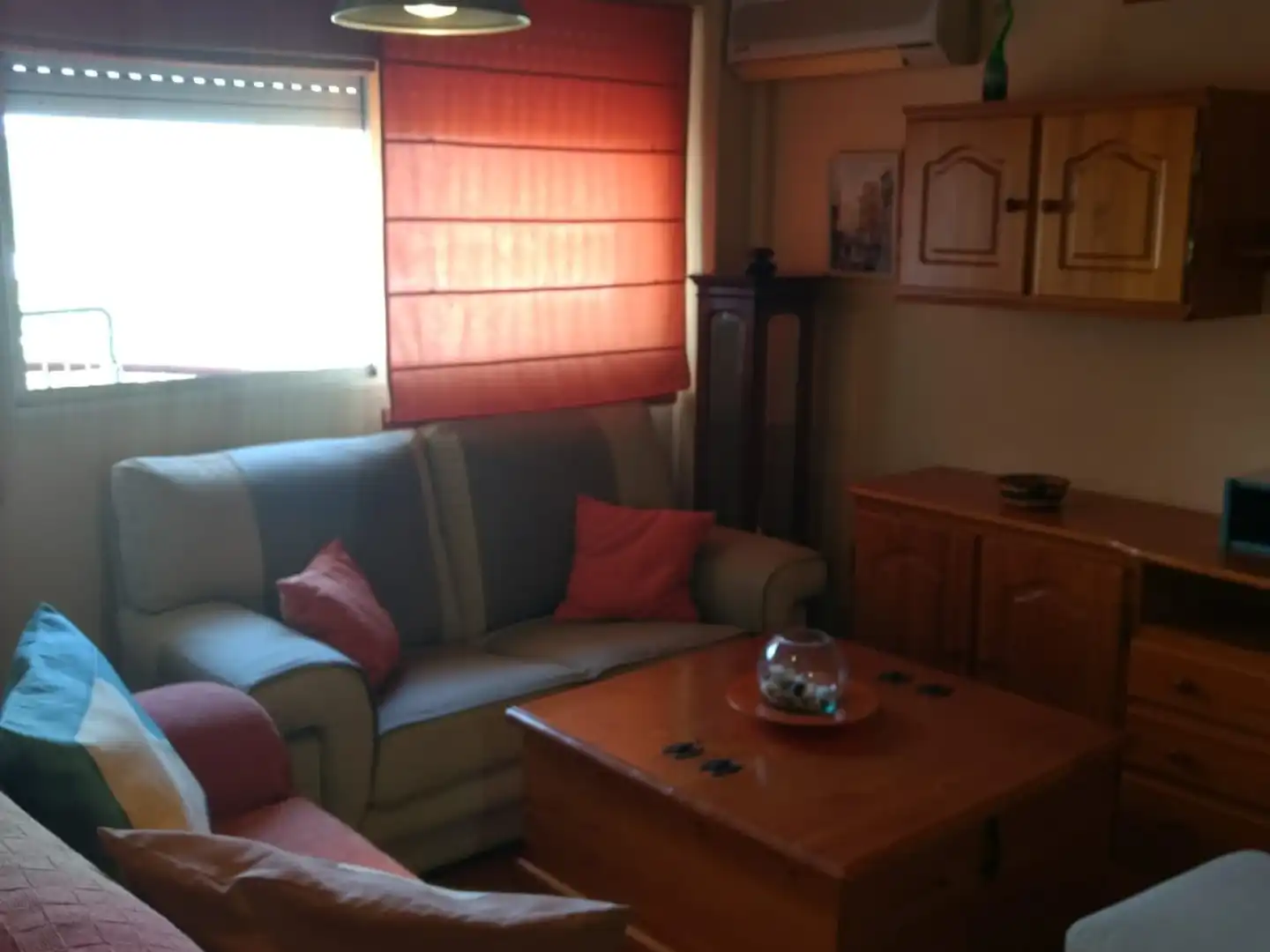 Living room of Apartments for rent in Murcia  with Air Conditioner, Furnished and Washing machine