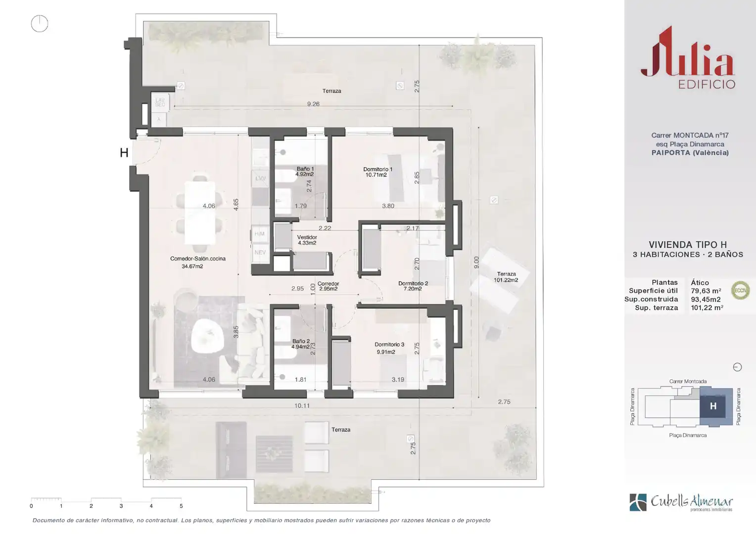 Attic for sale in Carrer Montcada, 19, Metro - Auditorio