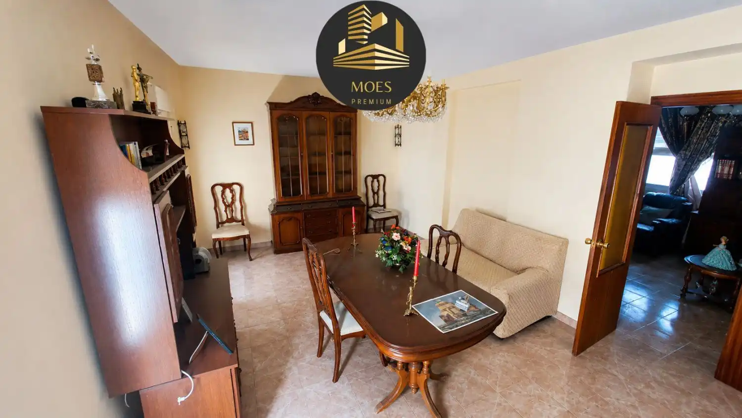 Dining room of Houses for sale in Los Villares  with Terrace and Balcony