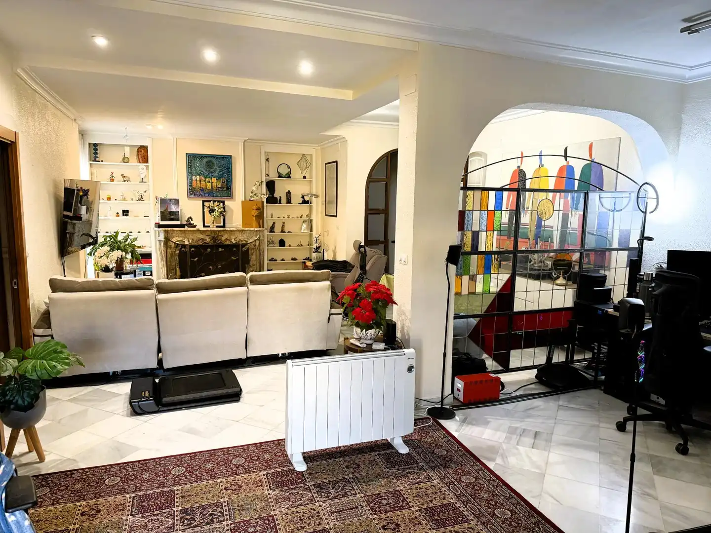 Sala de estar de Piso en venta en Sevilla con Aire acondicionado, Terraza y Trastero