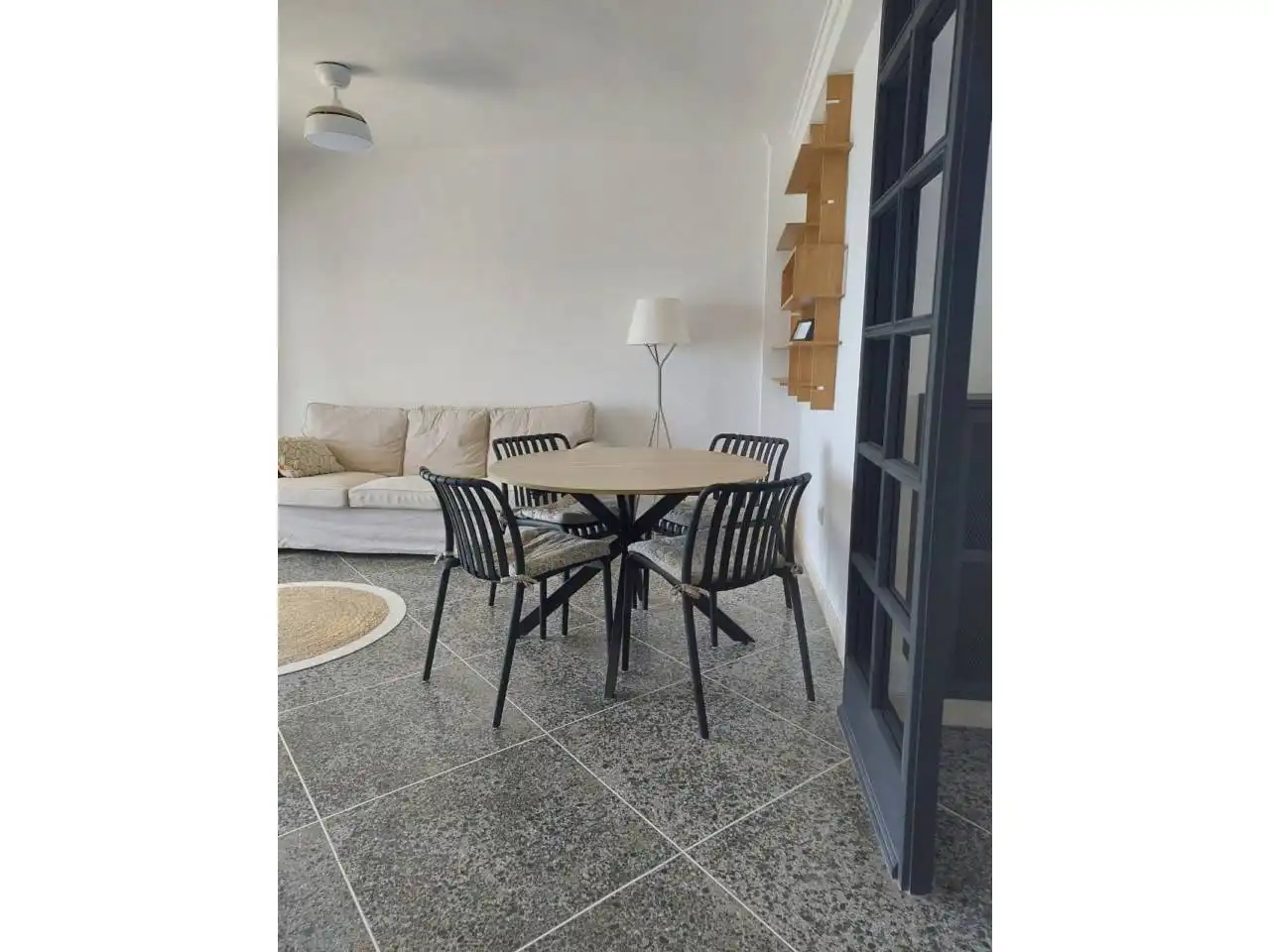 Comedor de Piso de alquiler en Sueca con Aire acondicionado, Terraza y Amueblado