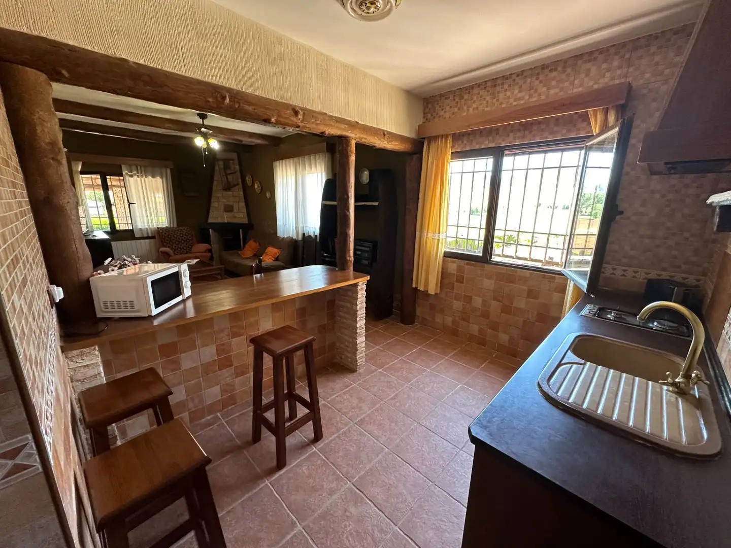 Kitchen of Houses for sale in Villar de Olalla  with Air Conditioner, Heating and Private garden