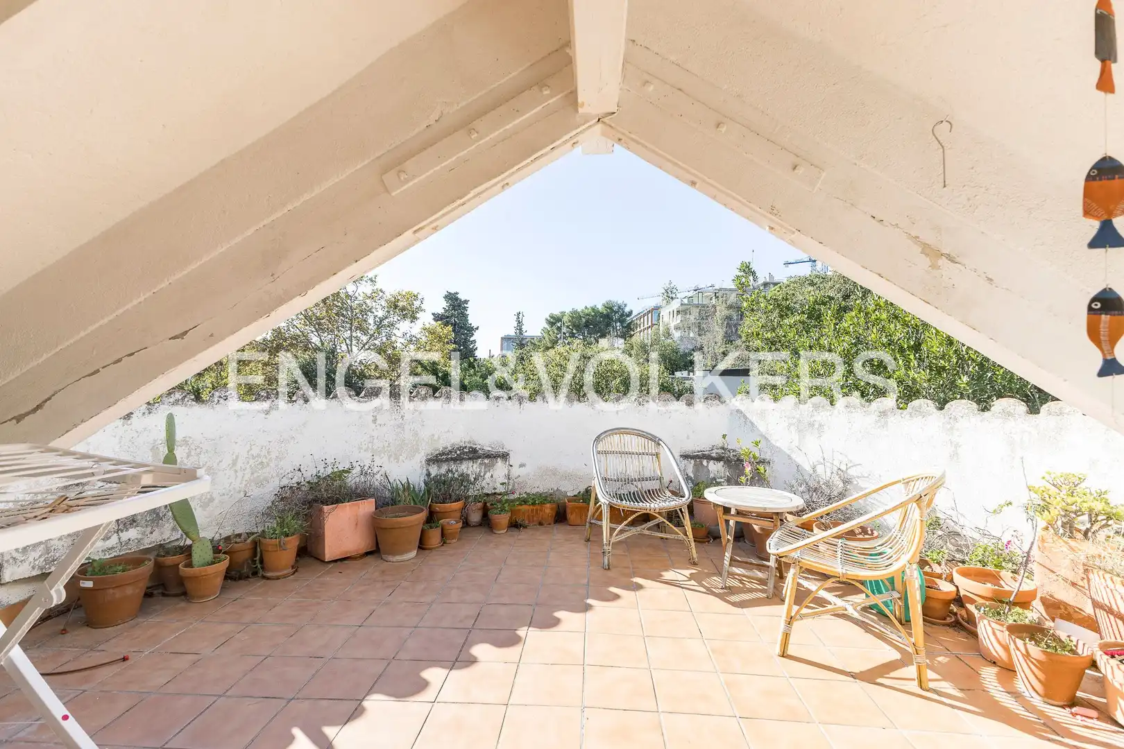Terrassa de Casa o xalet en venda en Barcelona amb Calefacció, Jardí privat i Terrassa