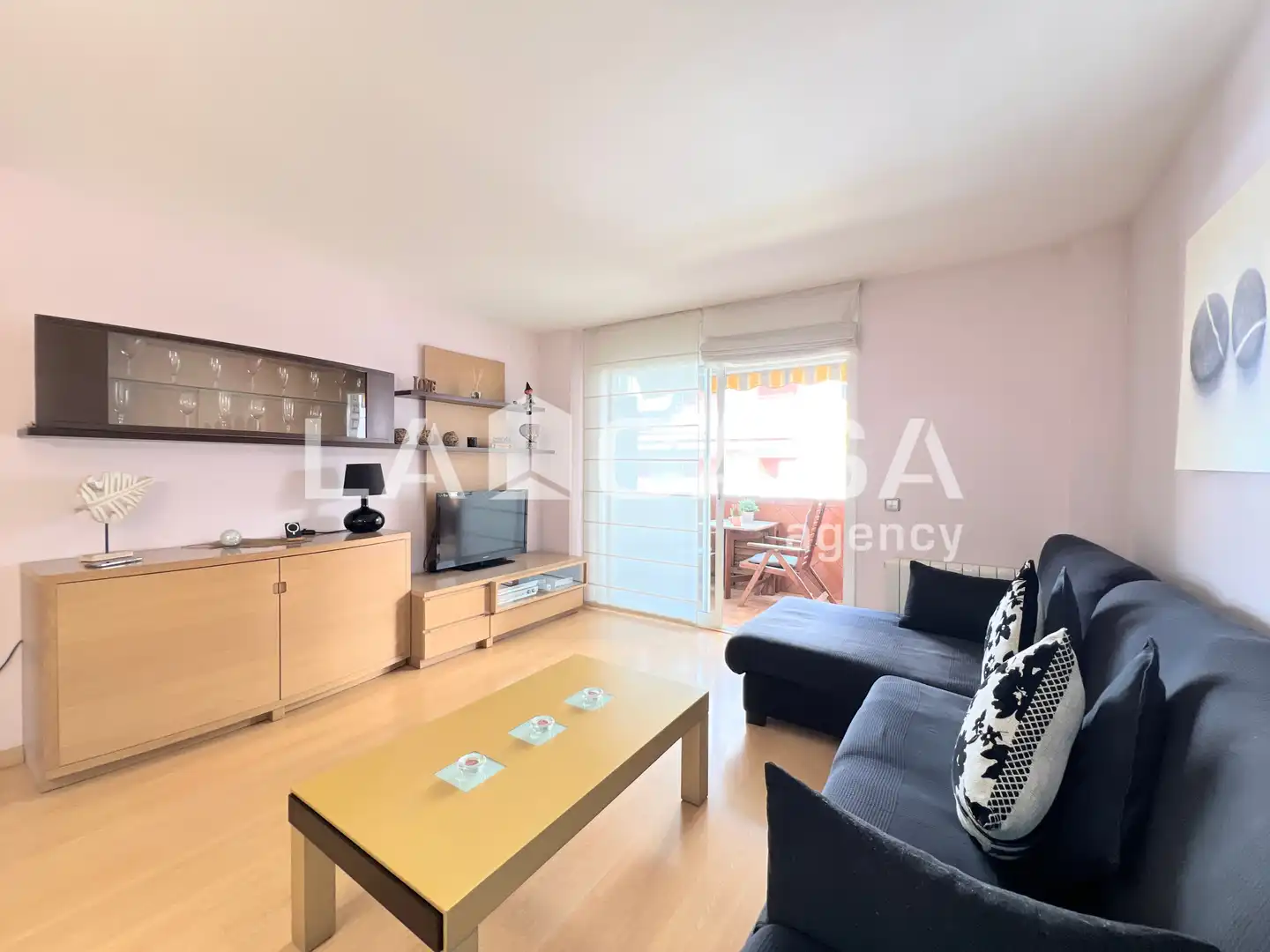 Sala de estar de Piso en venta en Badalona con Calefacción, Terraza y Trastero