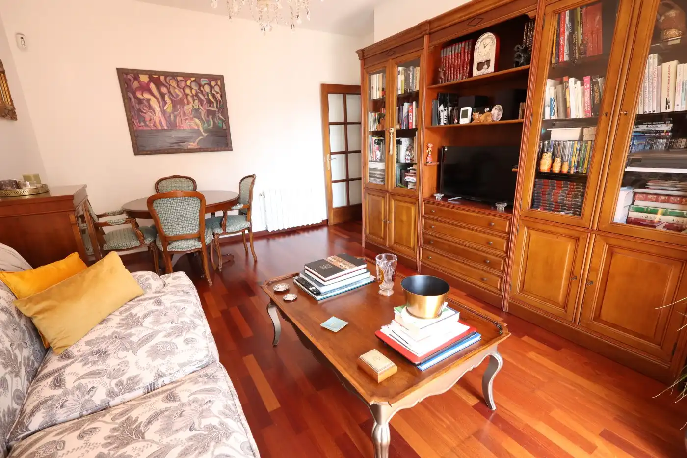 Living room of Flat for sale in Barcelona  with Heating and Balcony