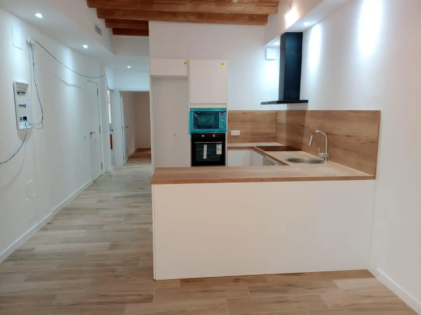 Cocina de Piso en venta en Vilafranca del Penedès con Parquet, Terraza y Balcón