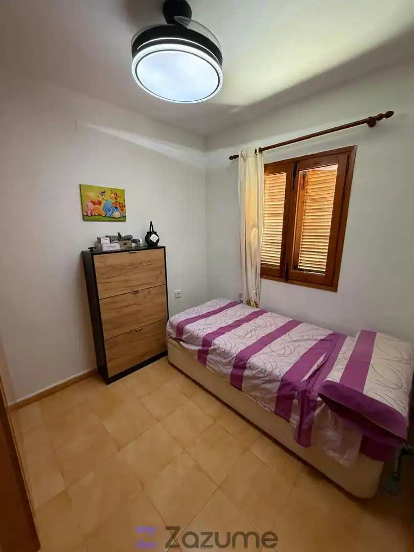 Bedroom of Detached homes for rent in Sueca  with Air Conditioner, Terrace and Swimming Pool