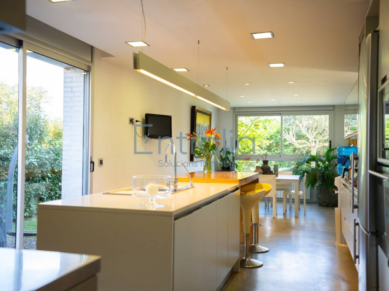 Kitchen of House or chalet for sale in Girona Capital  with Air Conditioner, Heating and Private garden