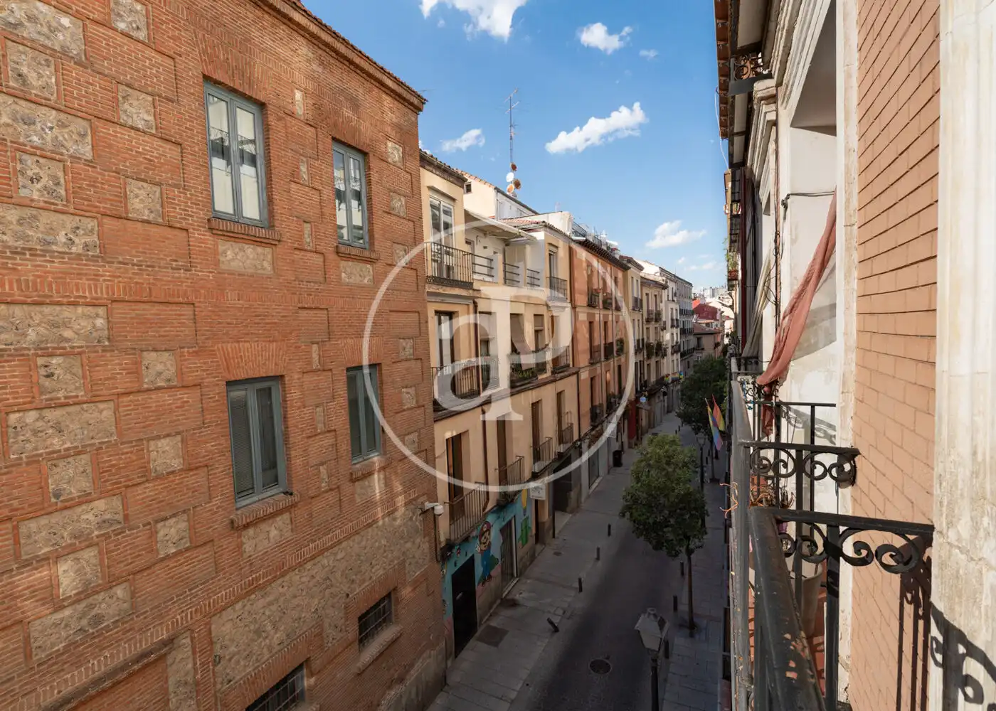 Vista exterior de Pis de lloguer en Madrid amb Aire condicionat, Calefacció i Moblat