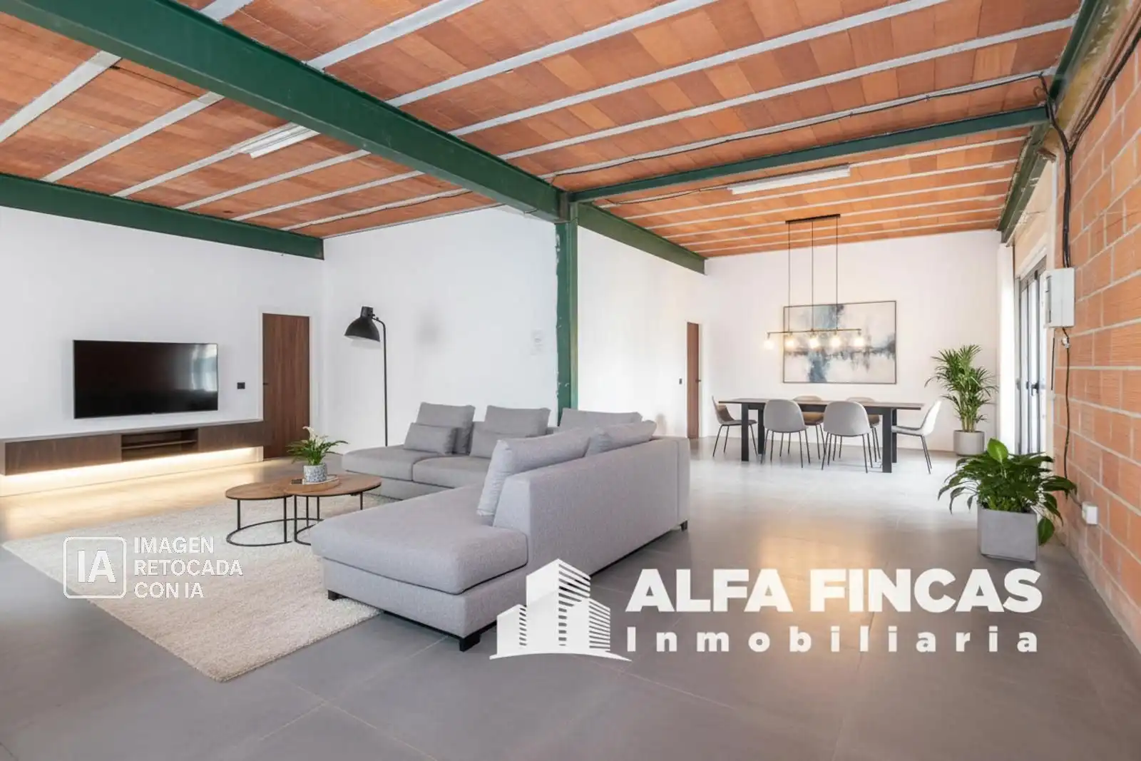 Sala de estar de Nave industrial en venta en San Clemente