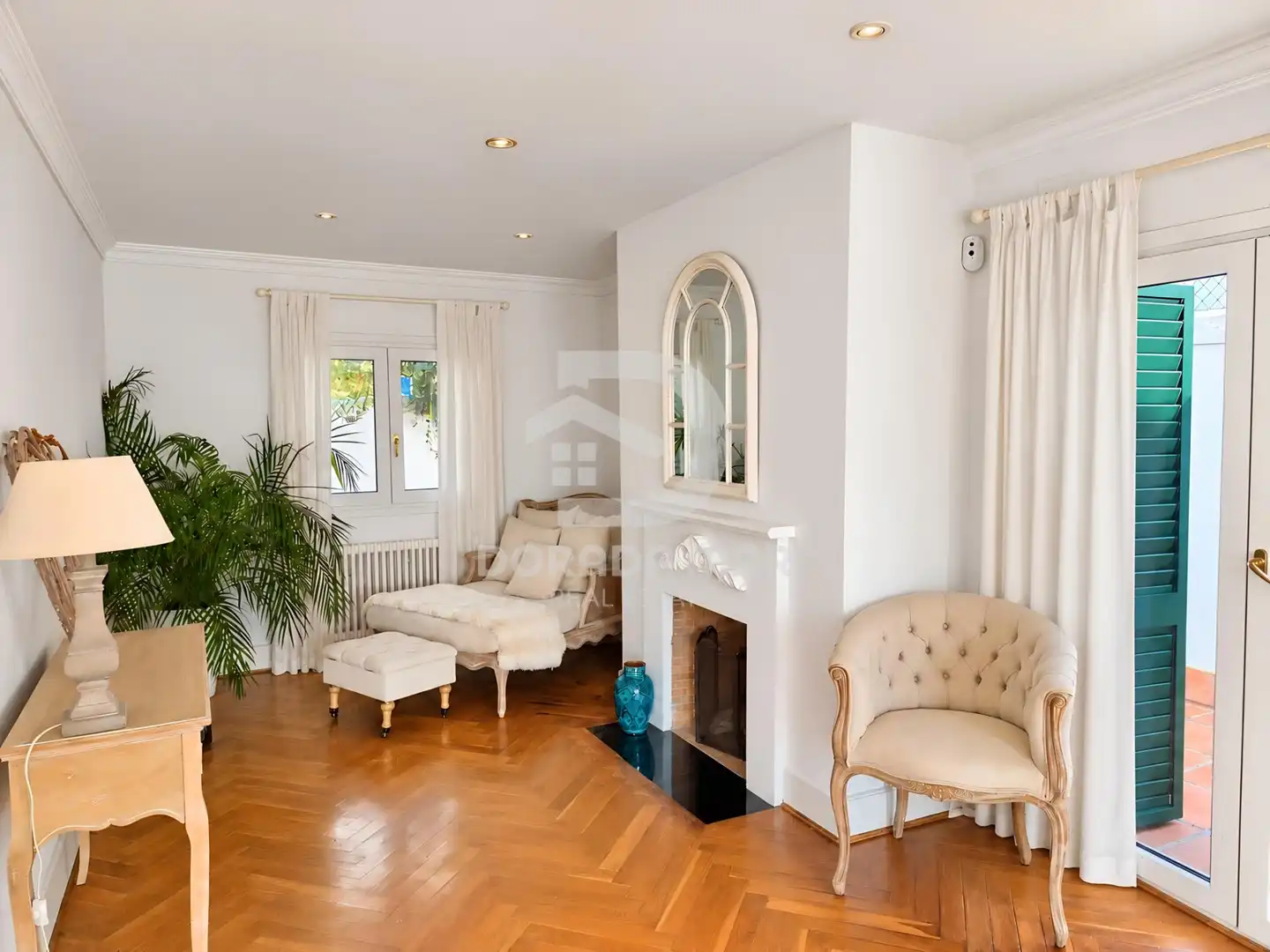 Sala de estar de Casa o chalet en venta en Sant Pere de Ribes con Calefacción, Jardín privado y Piscina