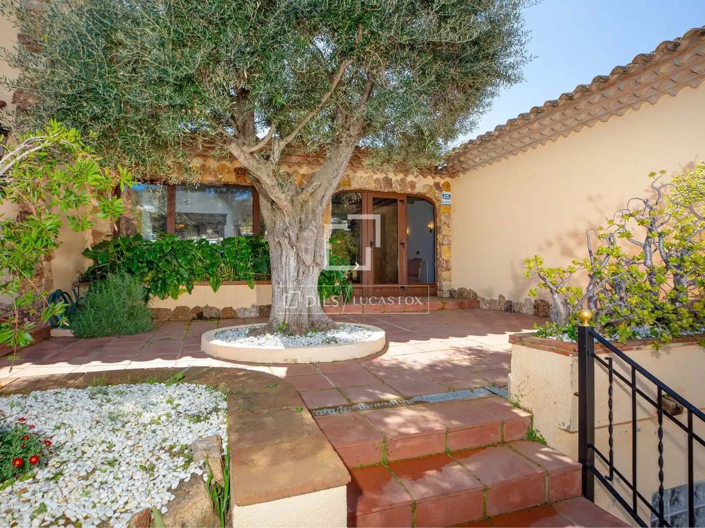 Jardín de Casa o chalet en venta en Blanes con Aire acondicionado, Calefacción y Jardín privado