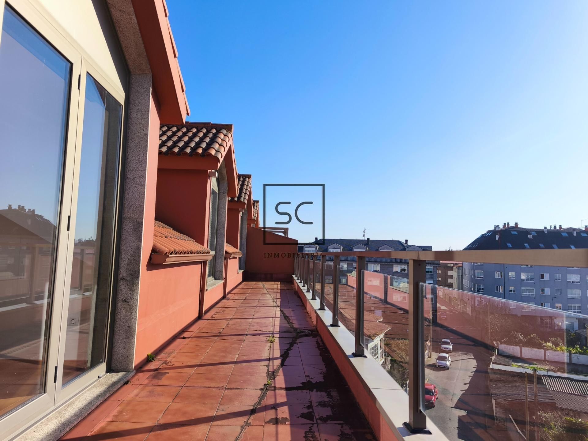 Terraza de Apartamento de alquiler en Ares con Calefacción, Terraza y Trastero