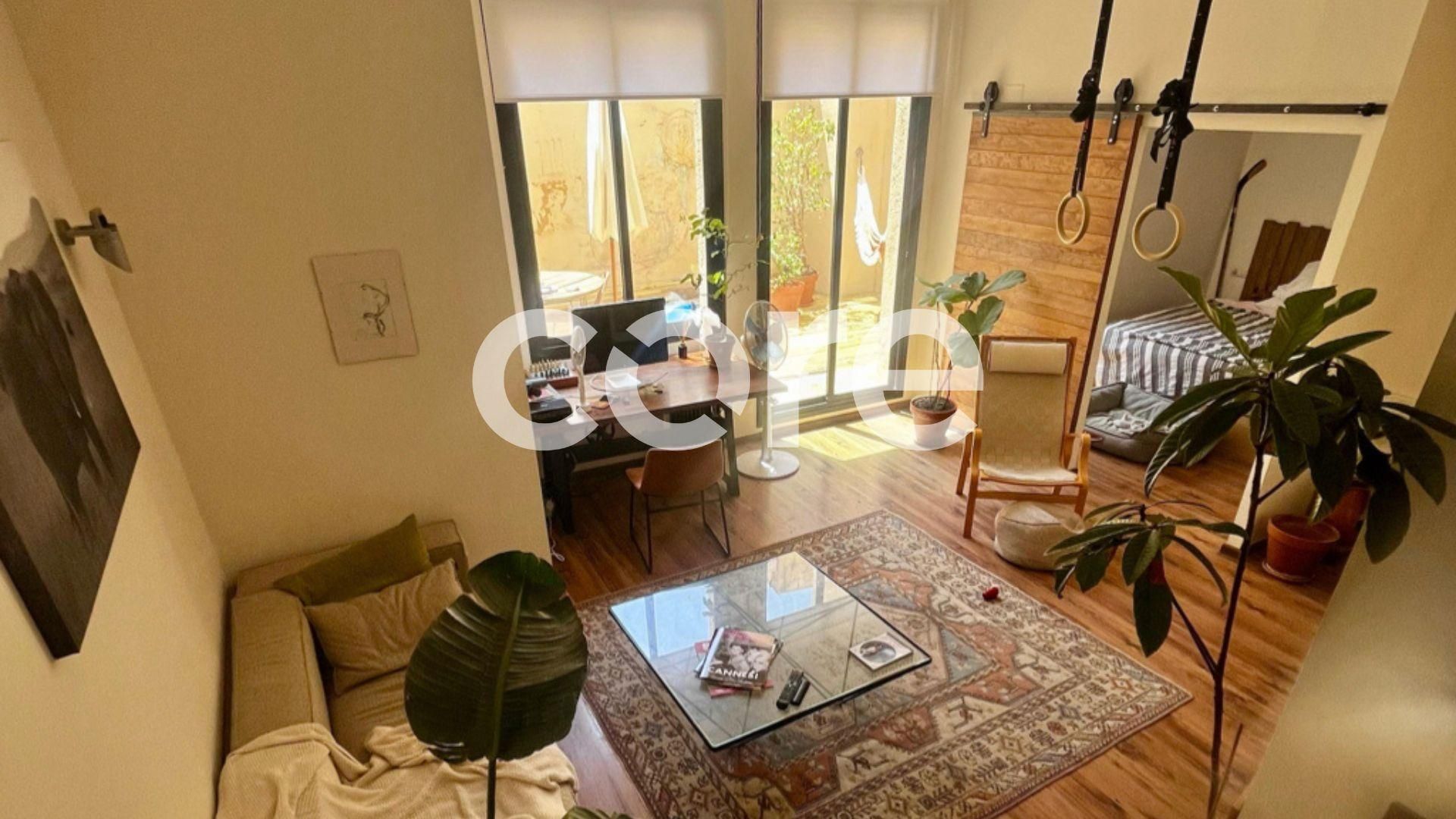 Sala d'estar de Loft en venda en  Barcelona Capital amb Aire condicionat, Calefacció i Parquet