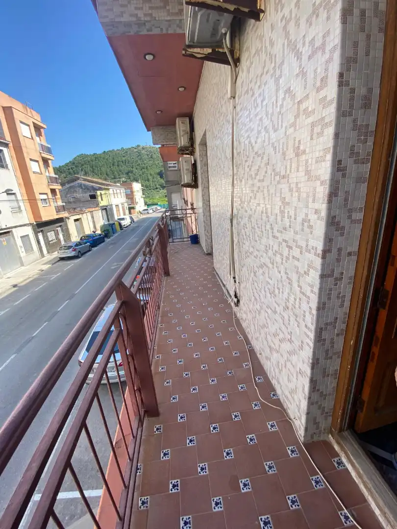 Terrasse von Wohnung zum Verkauf in Rafelcofer mit Klimaanlage, Terrasse und Abstellraum