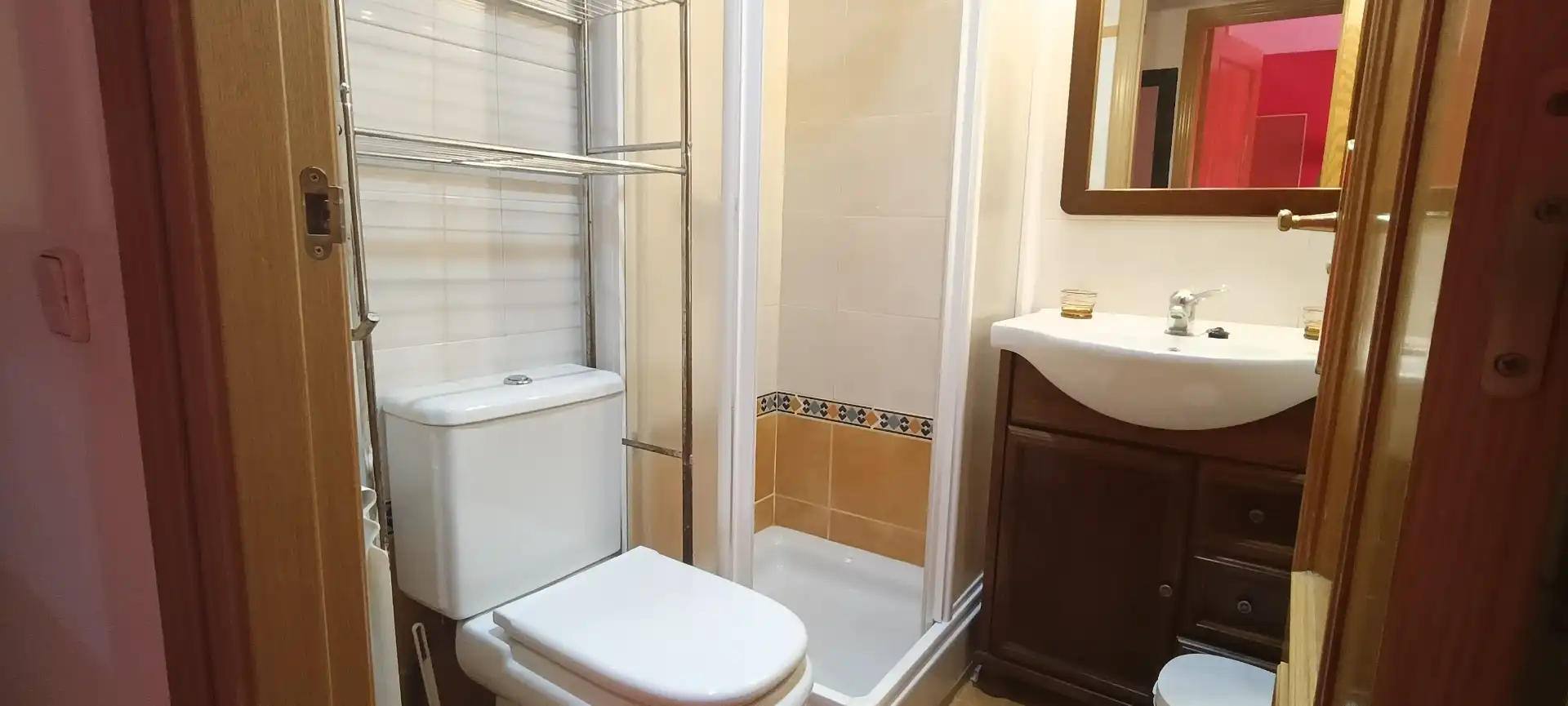 Badezimmer von Maisonette zum Verkauf in Alcobendas mit Klimaanlage, Abstellraum und Möbliert