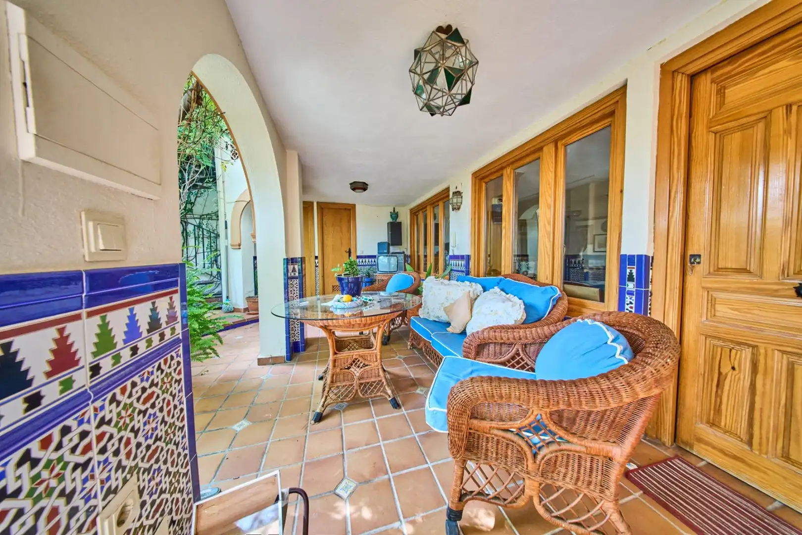 Terraza de Casa o chalet en venta en Granada con Aire acondicionado, Calefacción y Jardín privado