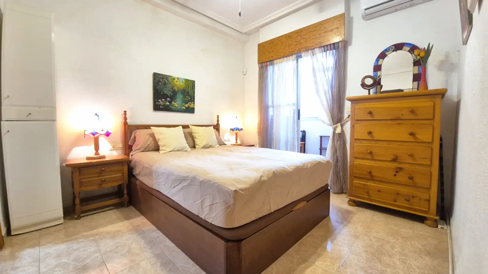 Schlafzimmer von Wohnungen zum Verkauf in Guardamar del Segura mit Klimaanlage, Terrasse und Möbliert