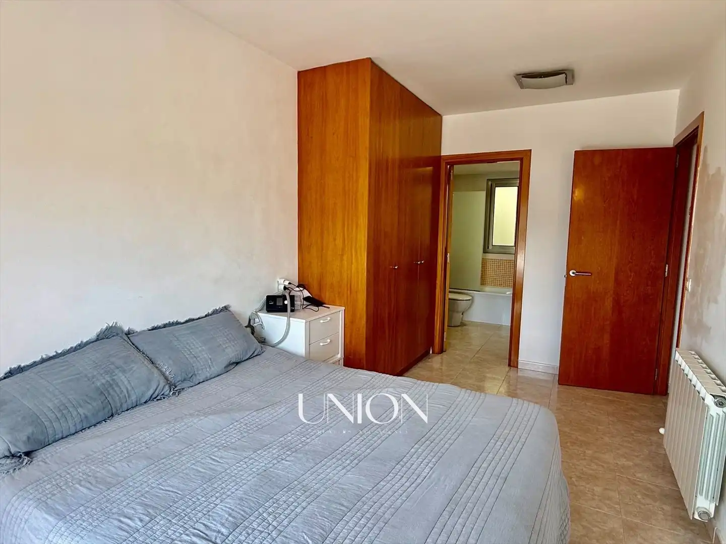 Schlafzimmer von Wohnung zur Miete in Palamós mit Heizung, Terrasse und Möbliert
