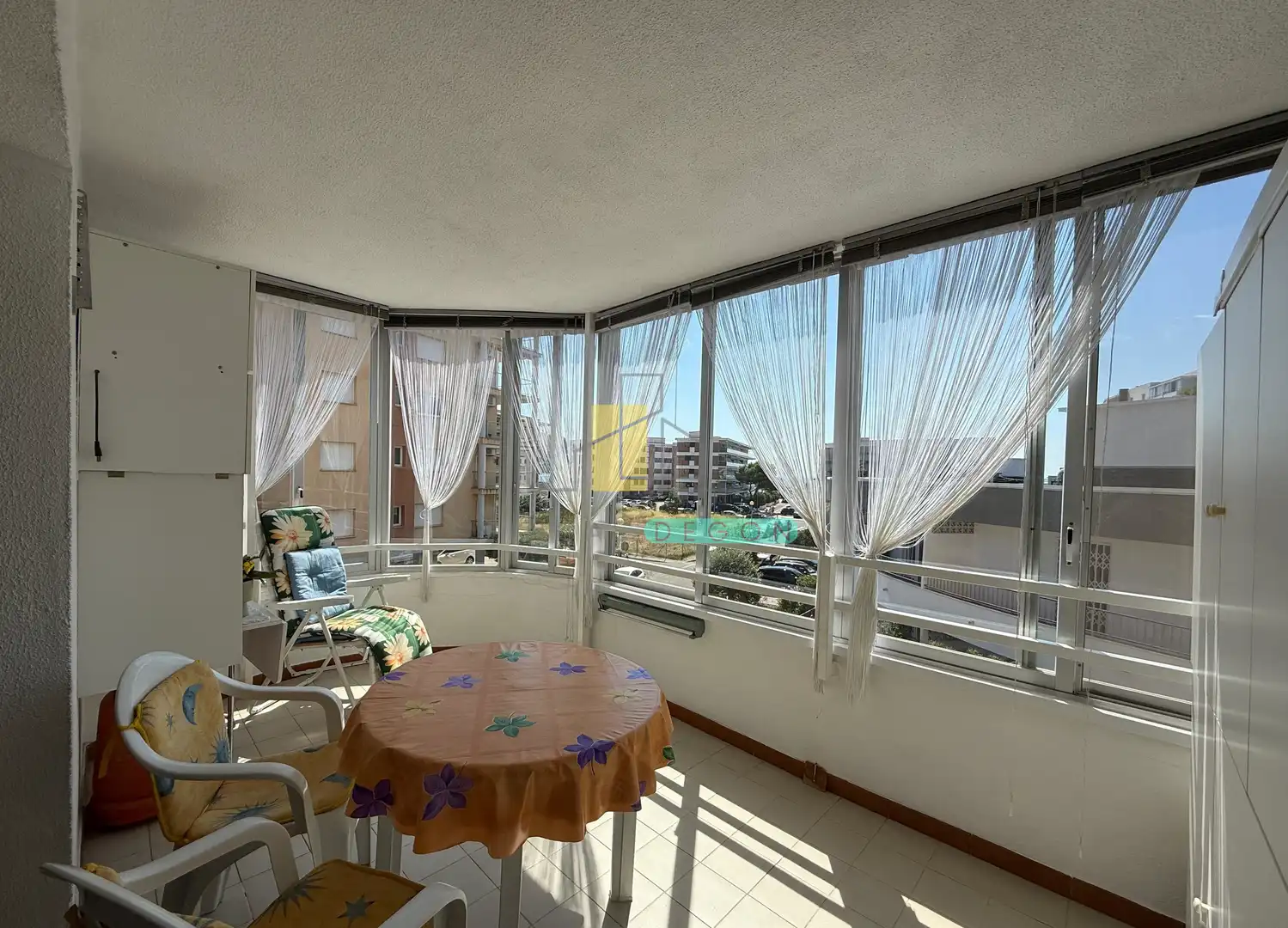 Terrassa de Apartament en venda en Roses amb Calefacció, Moblat i Forn
