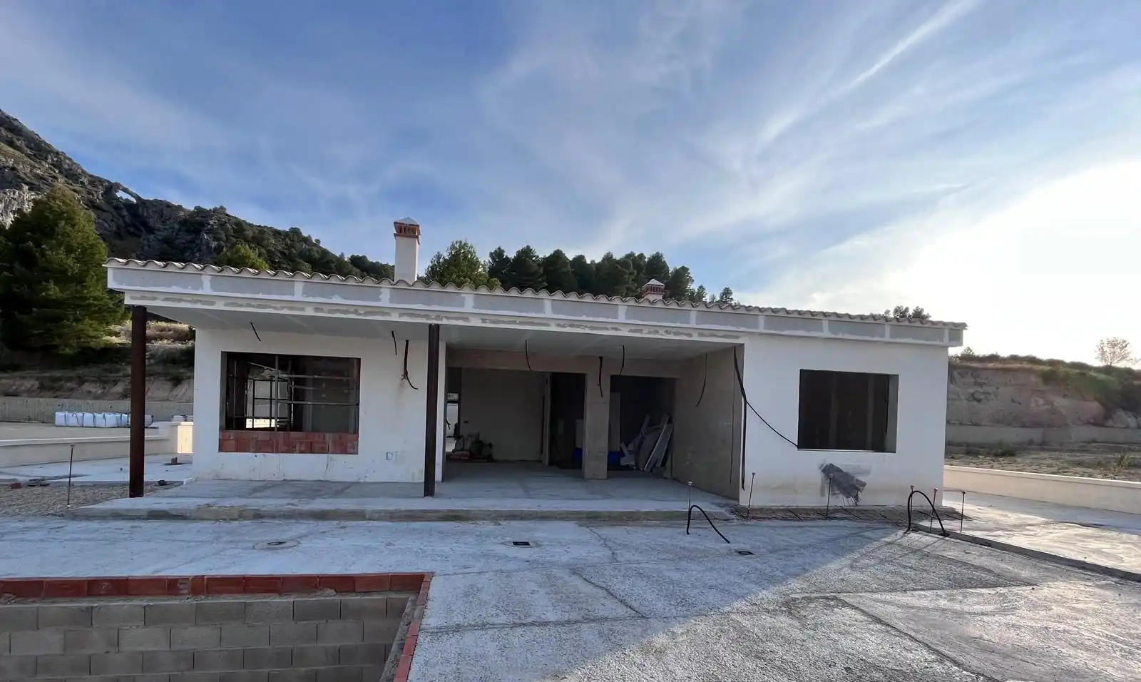 Vista exterior de Casa o xalet en venda en Penàguila