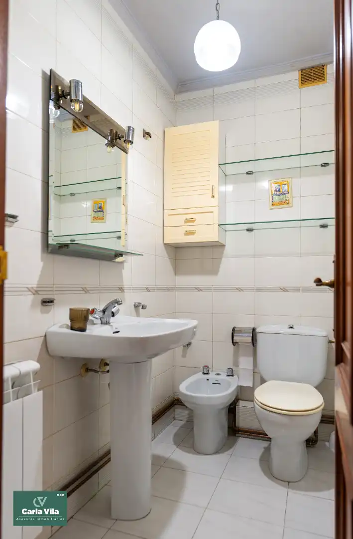 Bathroom of Flat for sale in Lugo  with Heating, Parquet flooring and Storage room