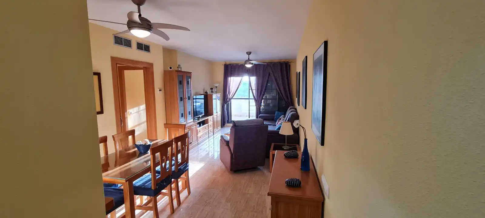 Living room of Flat for sale in Roquetas de Mar  with Terrace and Community pool