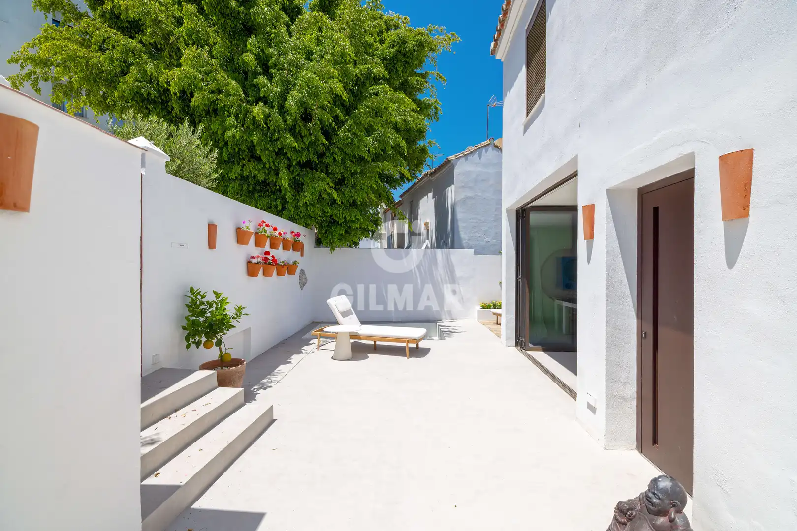 Terrace of Detached homes for sale in Marbella  with Heating, Private garden and Swimming Pool