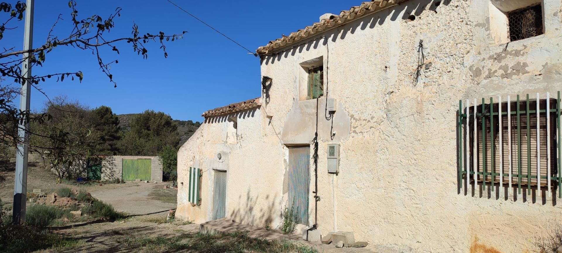 Vista exterior de Finca rústica en venda en Lorca amb Calefacció