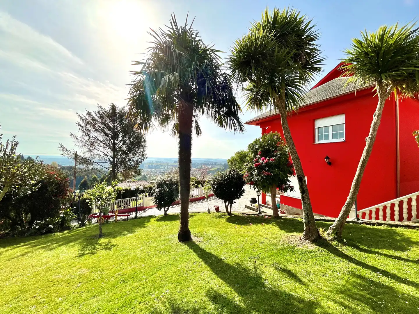 Vista exterior de Casa o chalet en venta en Culleredo con Calefacción, Terraza y Piscina