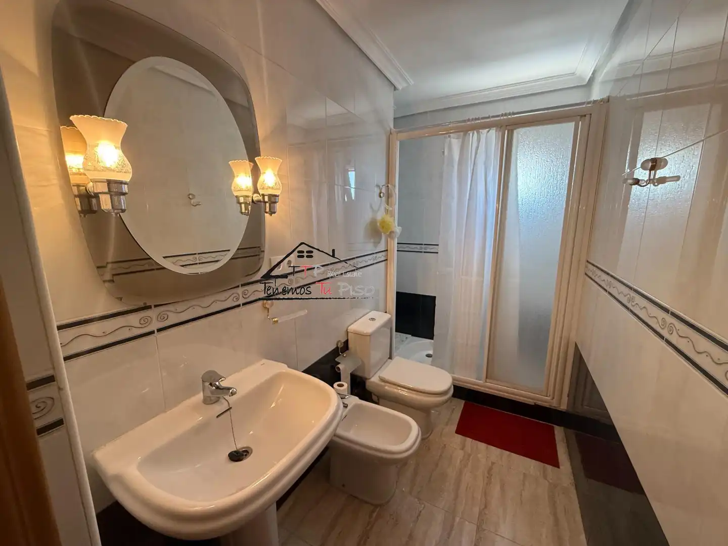 Bathroom of Flat for rent in Benicarló  with Air Conditioner, Heating and Terrace