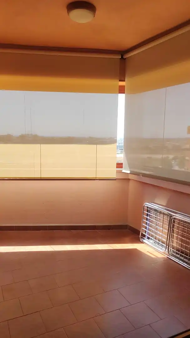 Terraza de Piso de alquiler en Málaga Capital con Aire acondicionado, Terraza y Amueblado