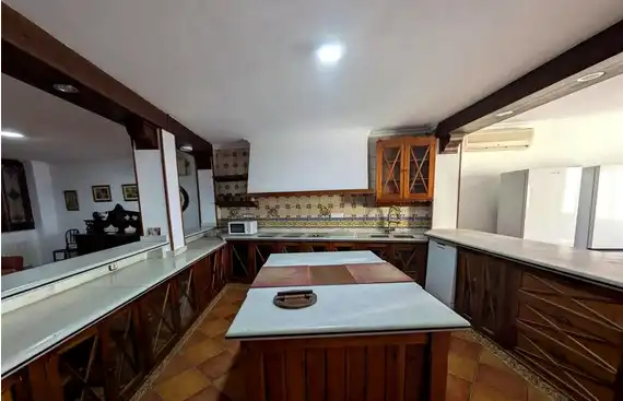 Cocina de Casa o chalet para compartir en Linares con Aire acondicionado, Terraza y Amueblado