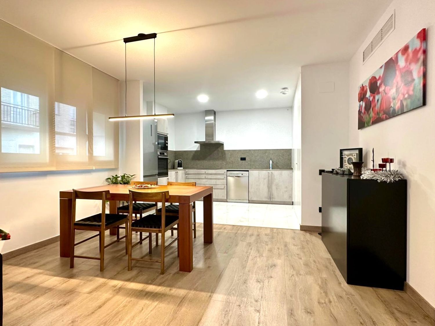 Kitchen of Flat for sale in Granollers  with Air Conditioner, Heating and Parquet flooring