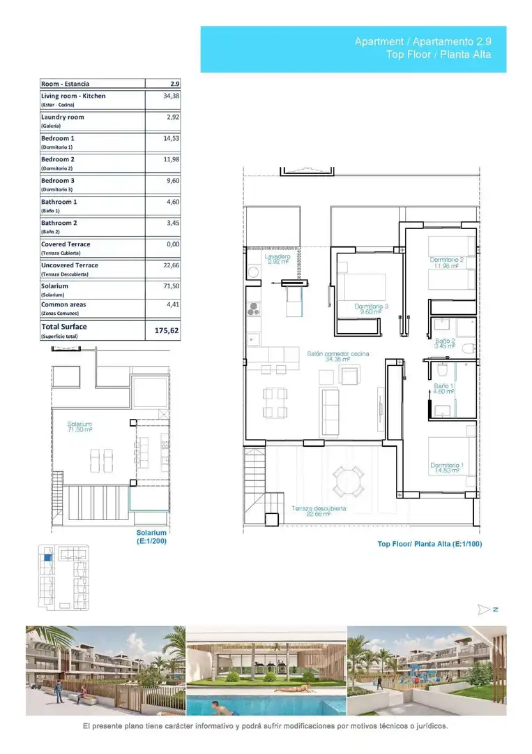 Penthouse mit Pool zum Verkauf in El Mojón, imagen 14