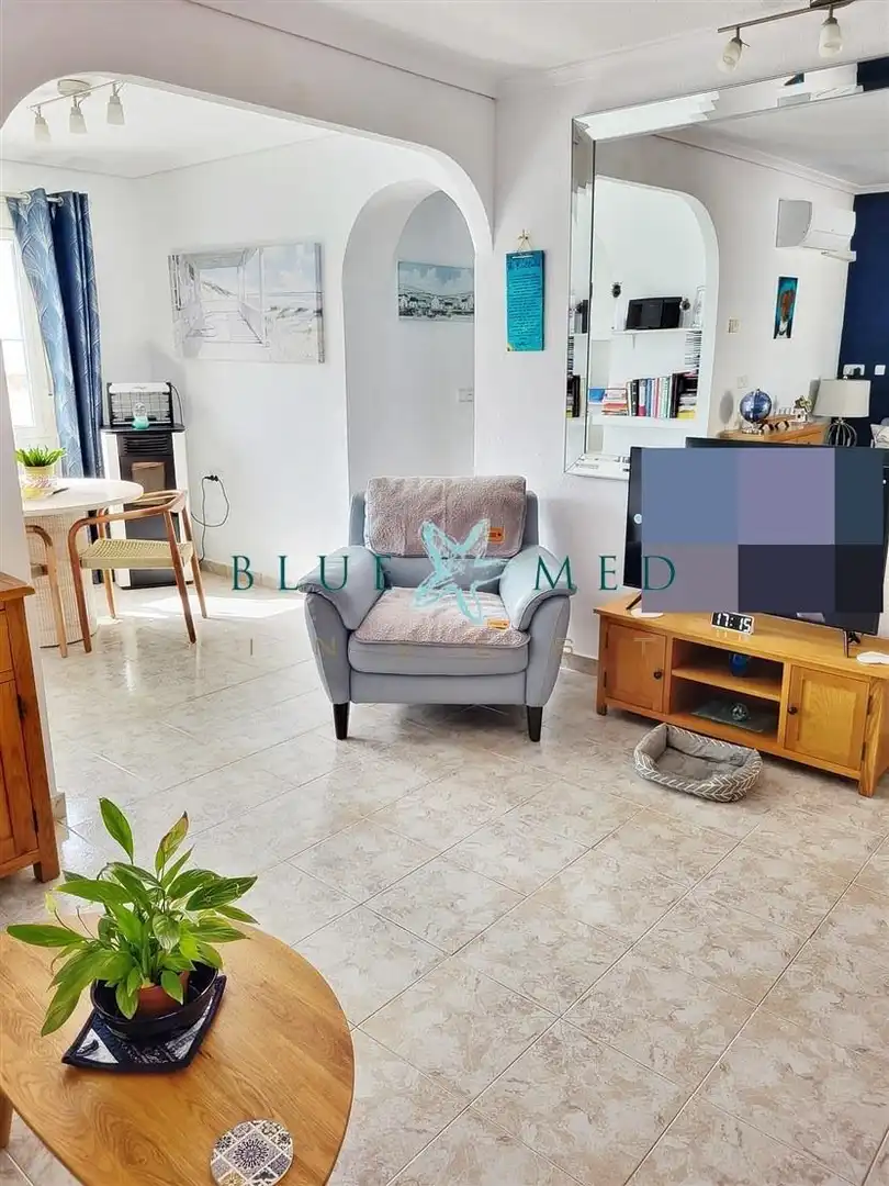 Living room of Houses for sale in Mazarrón  with Air Conditioner, Heating and Private garden