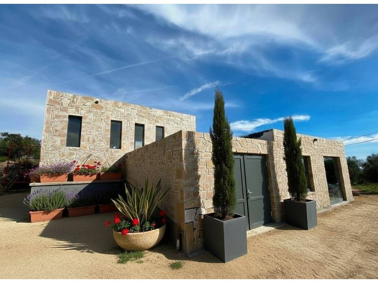 Exterior view of Country house for sale in San Jorge / Sant Jordi  with Private garden, Terrace and Swimming Pool