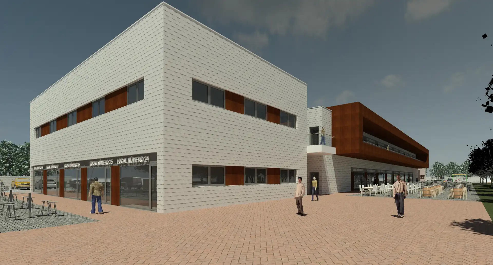 Vista exterior de Local en venta en Aljaraque con Aire acondicionado y Calefacción
